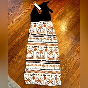 MinkPink Halter Midi Dress XS NWT